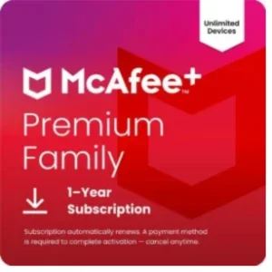 McAfee Total Protection (Windows, macOS, Android, iOS, ChromeOS) 2025 | 1 Device | Includes Antivirus, Scam Protection, Secure VPN | 1-Year Subscription with Auto-Renewal | Digital Download
